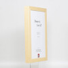 Cornice effetto legno profilo 55 naturale 70x70 cm vetro normale + barra distanziatrice