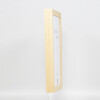 Cornice effetto legno profilo 55 naturale 70x70 cm vetro normale + barra distanziatrice