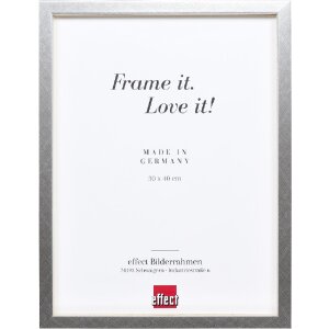 Cornice per foto in legno Effect Profilo 58 Argento...