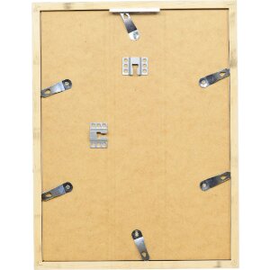 Cornice per foto in legno Effect Profilo 58 Argento 21x29,7 cm vetro trasparente e listello di spazio