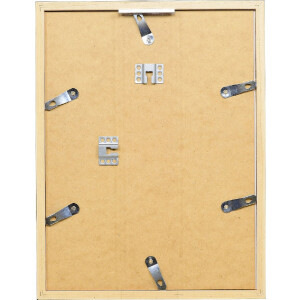 Cornice in legno Effect Profilo 58 Nera 21x29,7 cm vetro trasparente e listello di spazio