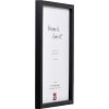 Cornice in legno Effect Profilo 58 Nera 21x29,7 cm vetro trasparente e listello di spazio