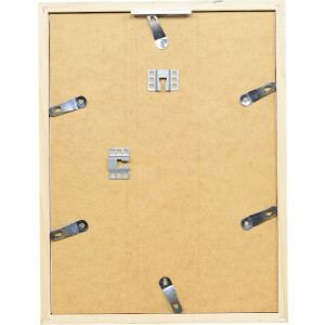 Cornice per foto in legno Effect Profilo 58 antico argento 21x29,7 cm vetro chiaro e listello di separazione