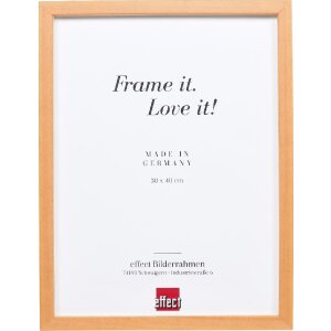 Effect Holzrahmen Profil 58 hellbraun 21x29,7 cm mit...