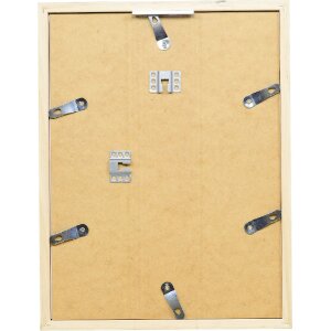 Cornice per foto Effect Holzrahmen Profil 58 antiksilber 25x60 cm con vetro trasparente e distanziatore