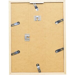 Cornice per foto Effect Holzrahmen Profil 58 Bianco 30x45 cm vetro trasparente e distanziatore