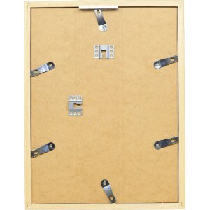 Cornice per foto Effect Holzrahmen Profil 58 marrone chiaro 35x50 cm vetro trasparente e distanziale