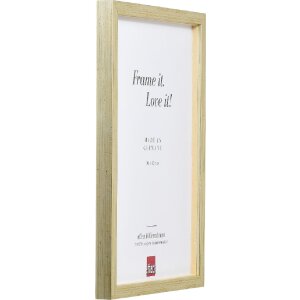 Cornice per foto in legno Effect Profil 58 antiksilber 62x93 cm vetro trasparente e listello di separazione