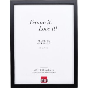 Cornice per foto in legno Profilo 58 Nero 70x100 cm con...