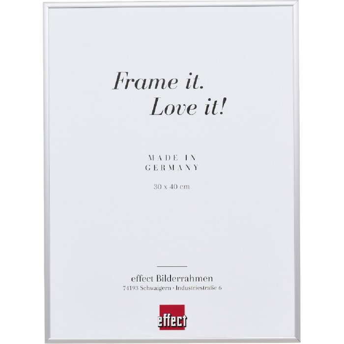 Cornice per foto Quadro Specchio argento Effect 29,7 x 42 cm