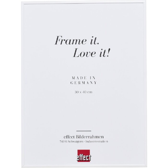 Cornice per foto Effect Quadro Specchio bianco 40 x 40 cm