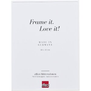 Cornice per foto Effect Quadro Specchio bianco 40 x 50 cm