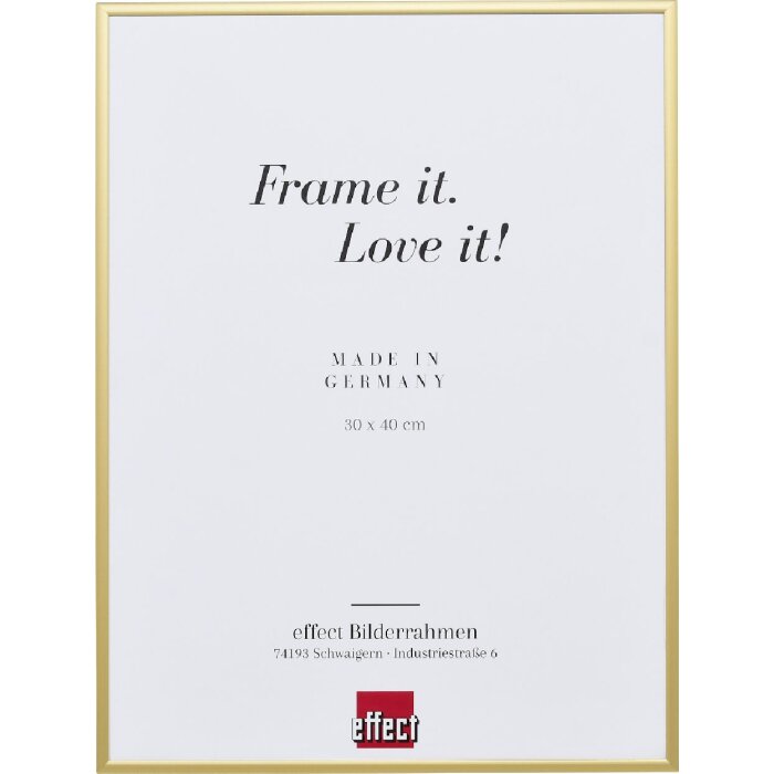 Cornice per foto Effect Quadro specchio oro 50 x 100 cm