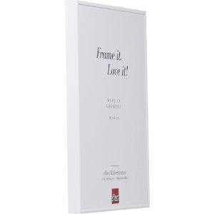 Cornice per foto Effect Quadro Specchio bianco 50 x 70 cm