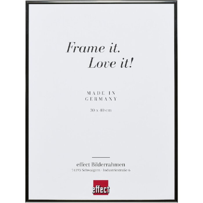 Cornice per foto Quadro Specchio antico argento Effect 50 x 70 cm