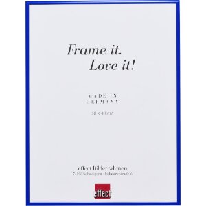 Cornice per foto Quadro Specchio blu Effect 60 x 80 cm