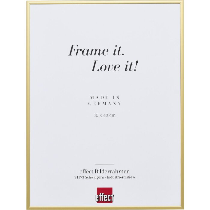 Cornice per foto Effect Quadro Specchio oro 60 x 80 cm