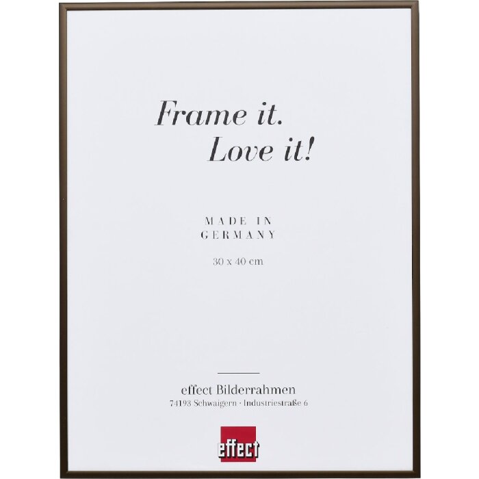 Cornice per foto Effect Quadro Specchio oro antico 62 x 93 cm