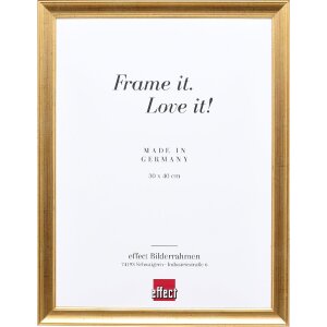 Specchio da parete con profilo in legno Effect 41,...