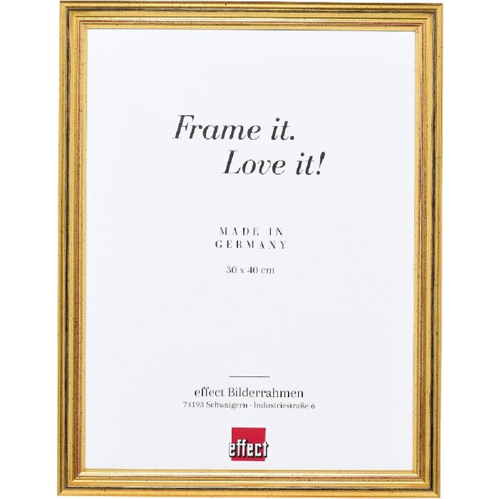 Specchio da parete Effect Profilo 44 Oro 20x28 cm