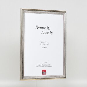 Specchio da parete effect Wandspiegel Profil 44 Argento 20x30 cm