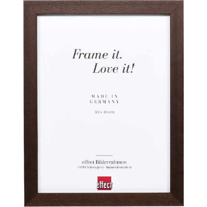 Specchio da parete effect Profil 52 wenge 20x25 cm