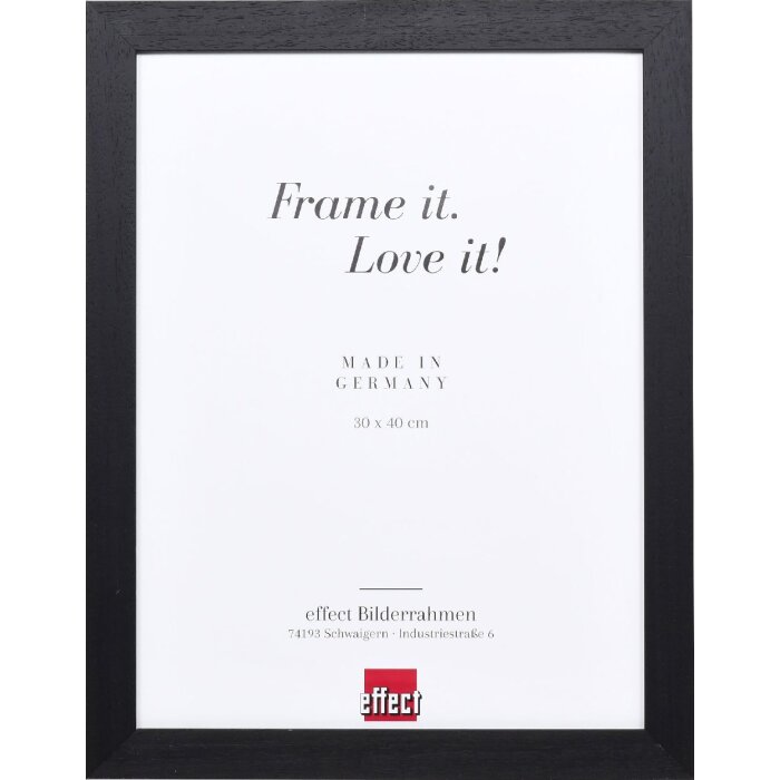 Specchio da parete effect Profil 55 Nero 9x13 cm