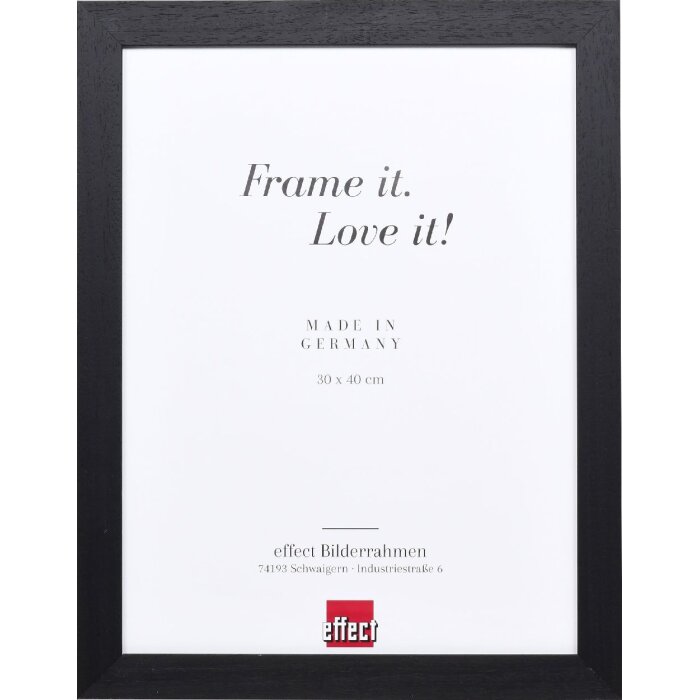 Specchio da parete Effect Profilo 55 Nero 18x27 cm