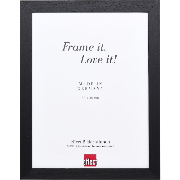 Specchio da parete Effect Profil 55 Nero 21x29,7 cm