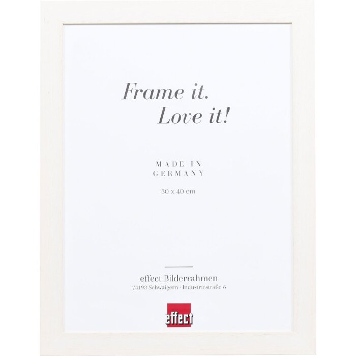 Specchio da parete Effect Profilo 55 Bianco 24x30 cm