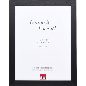 Specchio da parete effect Profil 55 Nero 30x45 cm