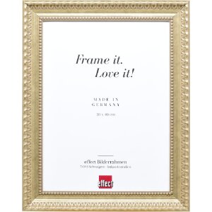 Specchio in legno Effect Profilo 56 antikargento 40x50 cm