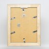 Effetto cornice in legno massiccio profilo 28 oro 13x13 cm vetro acrilico qualità museale