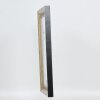 Effetto cornice in legno massiccio profilo 28 oro 13x13 cm vetro acrilico qualità museale