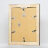 Effetto cornice in legno massiccio profilo 28 oro 24x30 cm vetro acrilico qualità museale