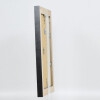 Effetto cornice in legno massiccio profilo 28 oro 29,7x42 cm vetro acrilico qualità museo