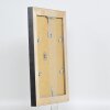 Effetto cornice in legno massiccio profilo 28 oro 50x50 cm vetro acrilico qualità museale