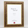 Effetto cornice barocca Profilo 31 marrone 15x20 cm Vetro acrilico Qualità museale