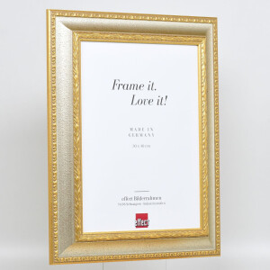 Effetto cornice barocca Profilo 31 argento 23x70 cm Vetro acrilico Qualità museale