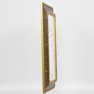 Effetto cornice barocca Profilo 31 marrone 30x40 cm Vetro acrilico Qualità museale