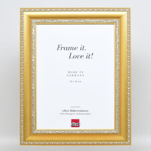 Effetto cornice barocca Profilo 31 oro 29,7x42 cm Vetro acrilico Qualità museale