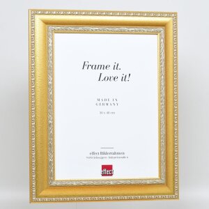 Effetto cornice barocca Profilo 31 oro 29,7x42 cm Vetro acrilico Qualità museale