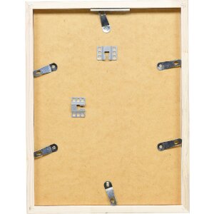 Cornice in legno Effect Profilo 54 Rovere 40x50 cm con vetro acrilico museale