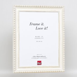 Cornice per foto Effect Profil 56 in legno 10x10 cm bianca con vetro acrilico museale