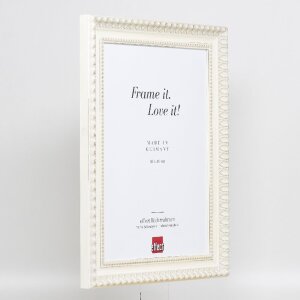 Cornice per foto Effect Profil 56 in legno 10x10 cm bianca con vetro acrilico museale