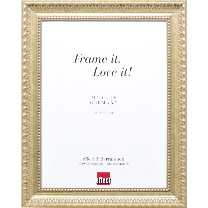 Cornice per foto Effect Profil 56 13x13 cm Antico Argento con vetro acrilico museale 0568-1313-24