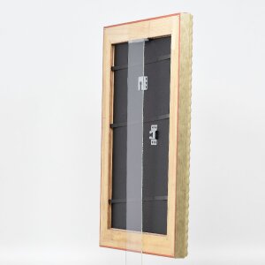 Cornice per foto Effect Profil 56 13x13 cm Antico Argento con vetro acrilico museale 0568-1313-24