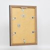 Cornice effetto 2310 argento lucido 24x30 cm vetro acrilico qualità museale
