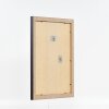 Cornice effetto 2310 argento antico 35x100 cm vetro acrilico qualità museo