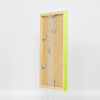 Effetto cornice in legno Top Cube 10x15 cm verde vetro acrilico qualità museale